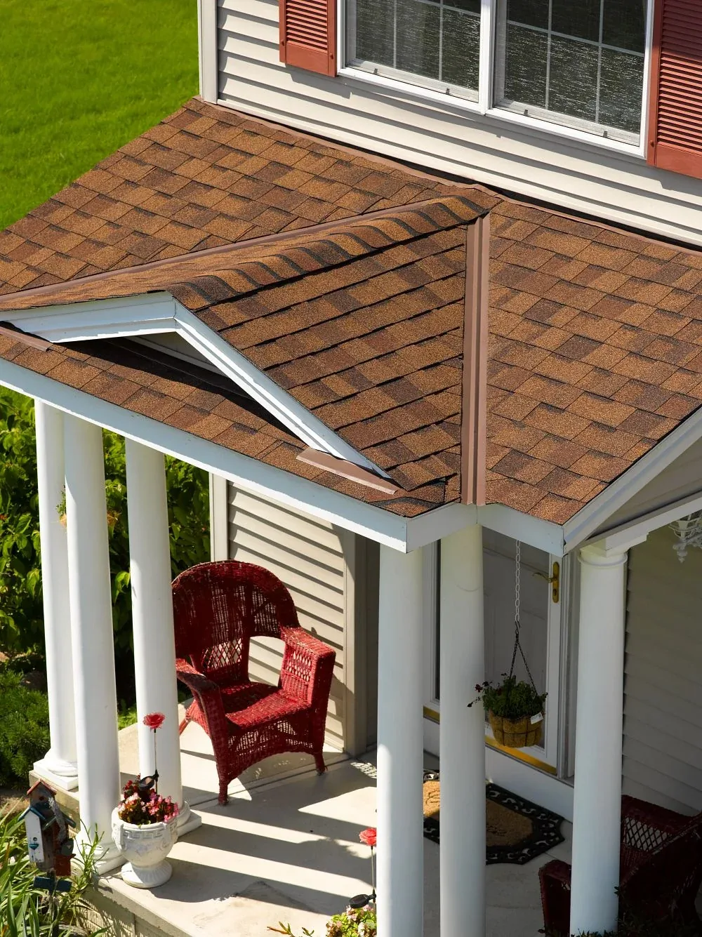 Burnt Sienna on a house